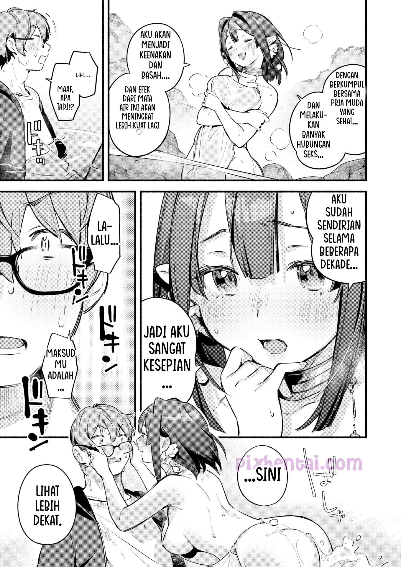 Komik hentai xxx manga sex bokep Secret Spring Splish splash in the secret bath 9